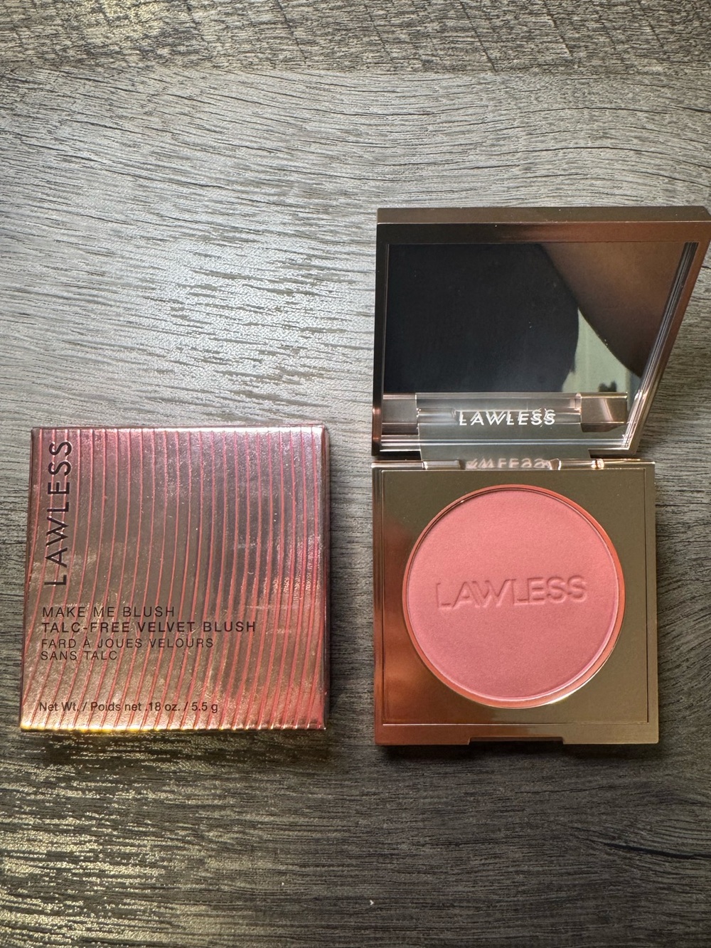 Lawless Make Me Blush Talc-Free Velvet Blush – Vintage Love NIB